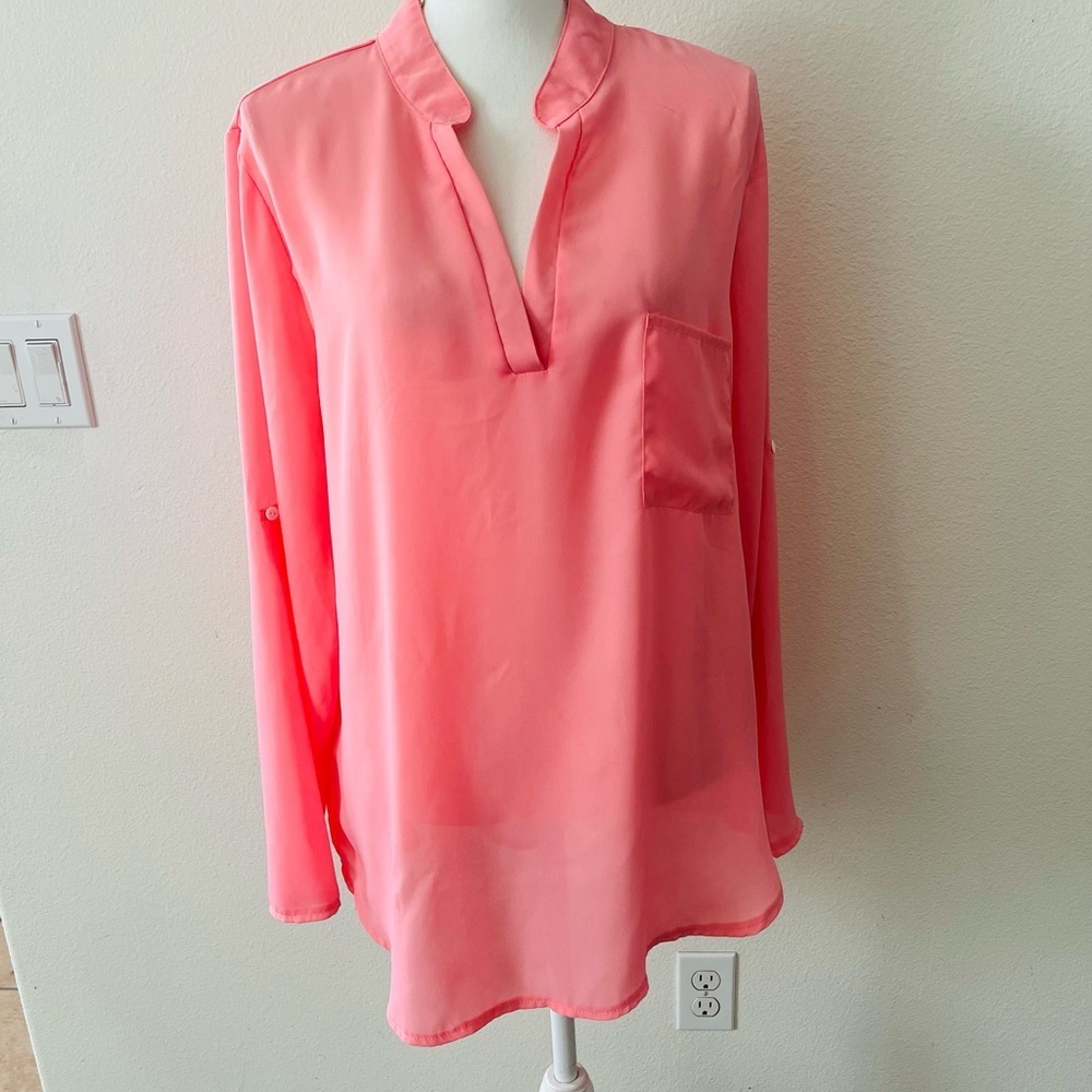 Women's Pink Blouse 3XL